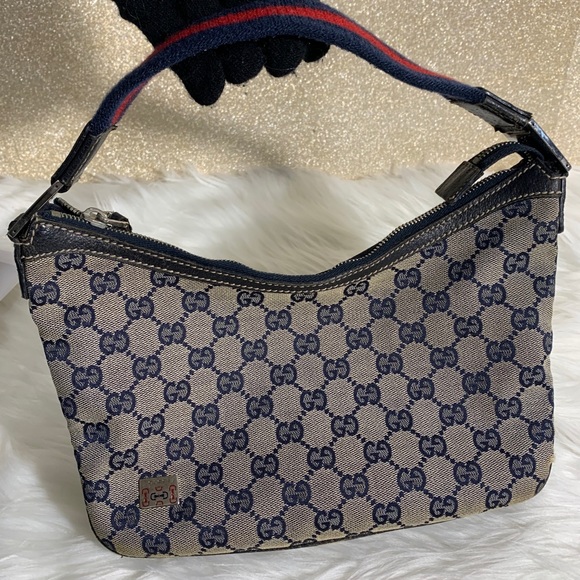 SOLD AUTHENTIC Gucci handbag mini sherryline - Picture 1 of 16